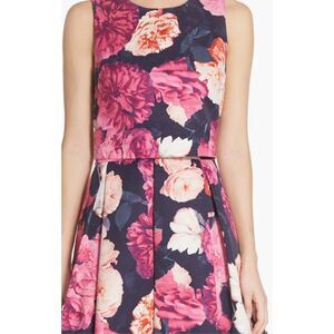 Eliza J Floral Crop Top and Skirt Set